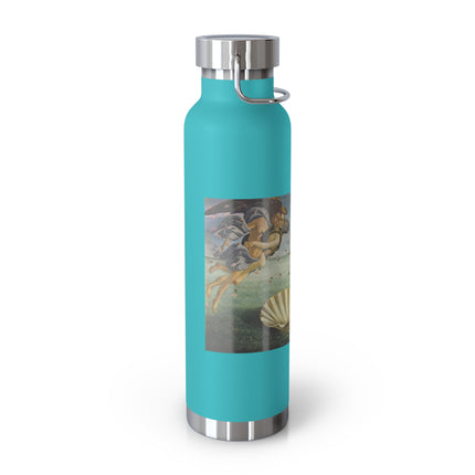 Birth of Venus by Sandro Botticelli Copper Vacuum Insulated Bottle, 22oz