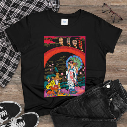 The Romance of Perfume by George Barbier Women's Midweight Cotton Tee