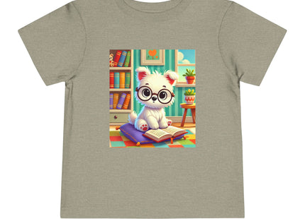 Little Scholar Pup Toddler Short Sleeve Tee