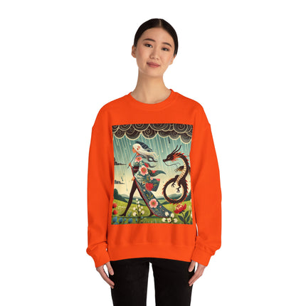 The Dragon Fairy’s Stride Heavy Blend™ Crewneck Sweatshirt
