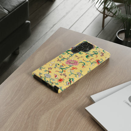 Flower Illustration by Owen Jones Phone Cases
