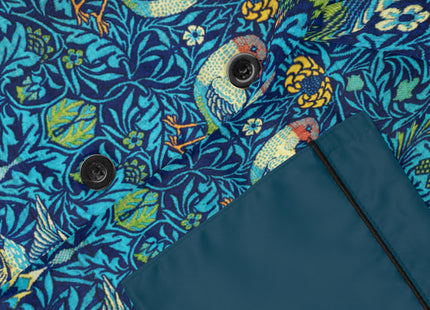 Birds by William Morris Women's Satin Pajamas (AOP)