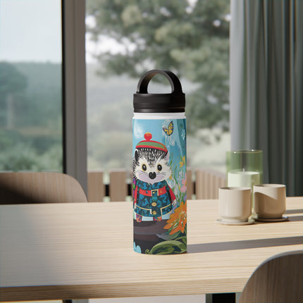 Cute Hedgehog Stainless Steel Water Bottle