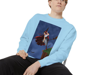 The Enchanted Witch Unisex Garment-Dyed Sweatshirt