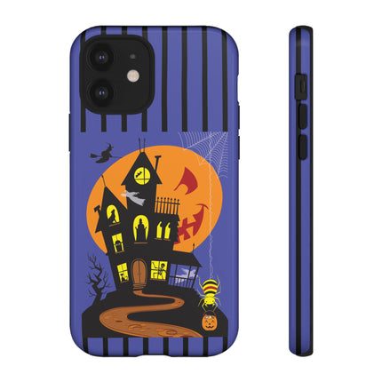 Halloween Night at the Haunted House Phone Cases