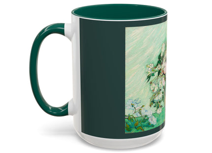Roses by Vincent Van Gogh Colorful Mugs (11oz, 15oz)