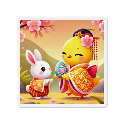 Whimsical Springtime Exchange Die-Cut Magnets (5 Sizes)