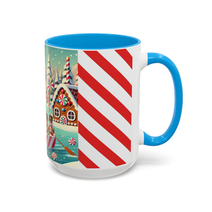 Nutcracker Candy-Striped Adventure Colorful Mugs (11oz, 15oz)