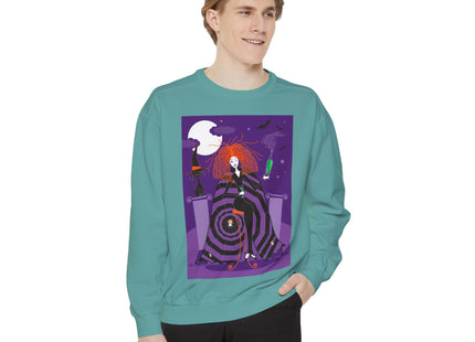 Mystic Elegance Unisex Garment-Dyed Sweatshirt