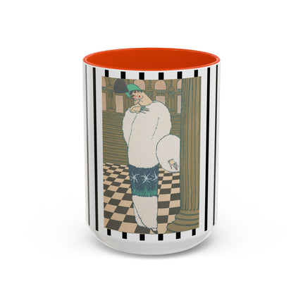 Les Hermines by Georges Lepape Colorful Mugs (11oz, 15oz)