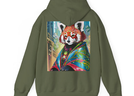 Cybernetic Red Panda – Heavy Blend™ Hooded Sweatshirt