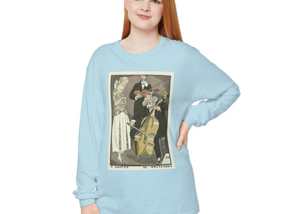 O Maitre el Relicario by Fernand Siméon Garment-dyed Long Sleeve T-Shirt