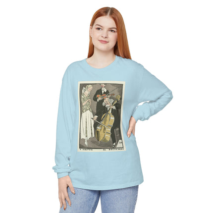 O Maitre el Relicario by Fernand Siméon Garment-dyed Long Sleeve T-Shirt