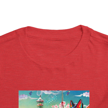 Kitsune Carnival Toddler Short Sleeve Tee