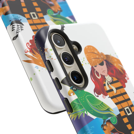 Moonlit Pirate Halloween Phone Cases