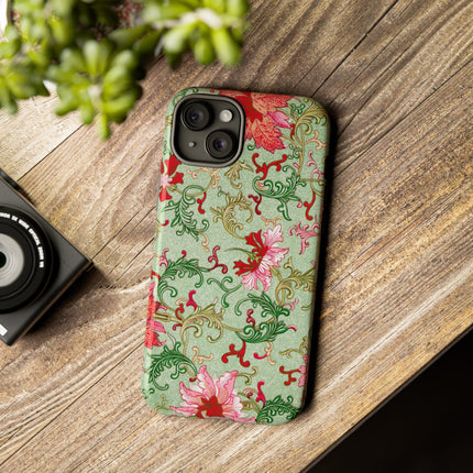 Flower Illustration by Owen Jones Phone Cases