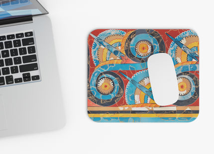 Reproduction of S-Spiral Frieze by Emile Gilliéron Mouse Pad, Rectangle
