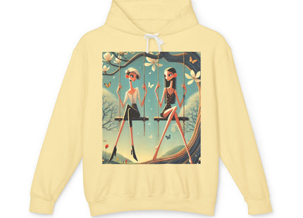 Whispers on the Spring Lightweight Hooded Sweatshirt
