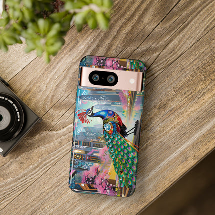Techno Plumes Phone Cases