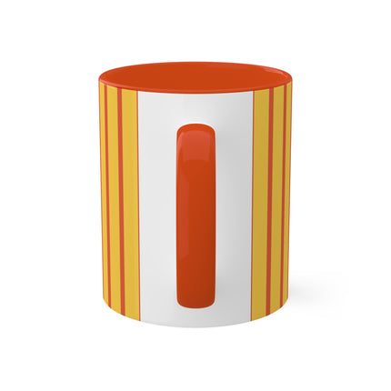 Candy Corn Skeleton Colorful Mugs (11oz, 15oz)