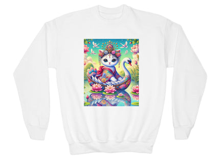 Geisha Kitten’s River Voyage Youth Crewneck Sweatshirt