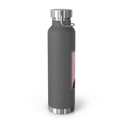 Woman Waiting for her Beloved at 1:59 by Kobayashi Kaichi Copper Vacuum Insulated Bottle, 22oz