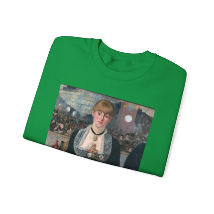 A Bar at the Folies-Bergère by Edouard Manet Heavy Blend™ Crewneck Sweatshirt