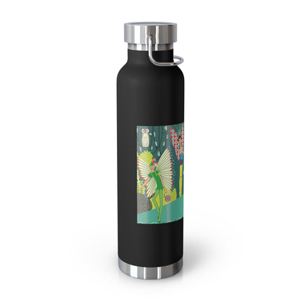 Enchanting Fairies of A Midsummer Night's Dream Copper Vacuum Insulated Bottle, 22oz