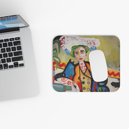 A Mulher by Amadeo de Souza-Carosa Mouse Pad, Rectangle