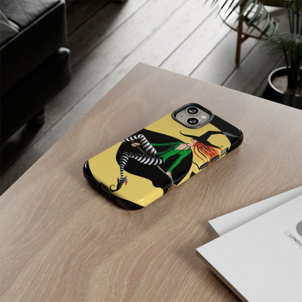 A Witch’s Moonlit Flight Phone Cases