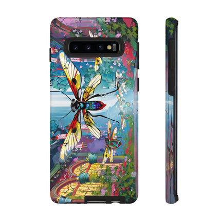 Neon Swarm Phone Cases