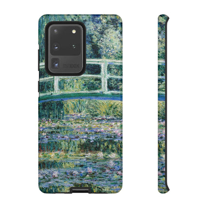 Water Lilies and Japanese Bridge by Claude Monet Phone Cases