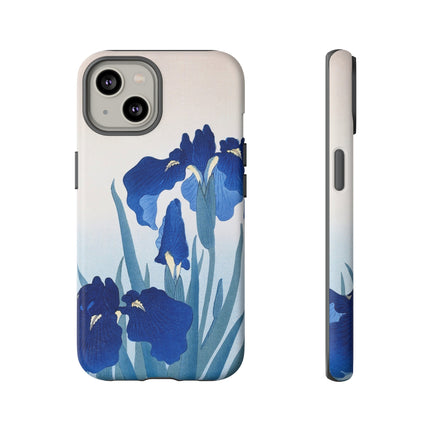 Iris Flowers by Ohara Koson Phone Cases