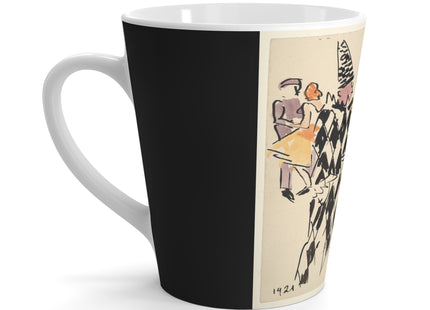 Artists’ Ball, Harlequin and Dancers by Joaquin Torres-Garcia Latte Mug