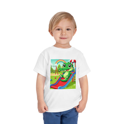 Playground Crocodile Joy Toddler Short Sleeve Tee