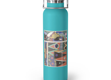 Collection decors et couleurs Pl.03 by Georges Valmiers Copper Vacuum Insulated Bottle, 22oz