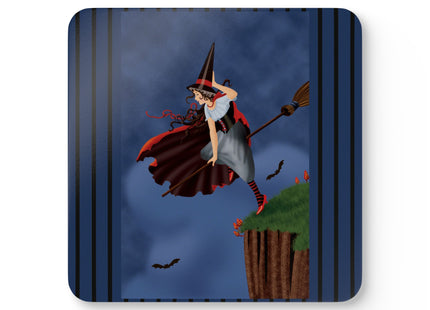 The Enchanted Witch Corkwood Coaster Set