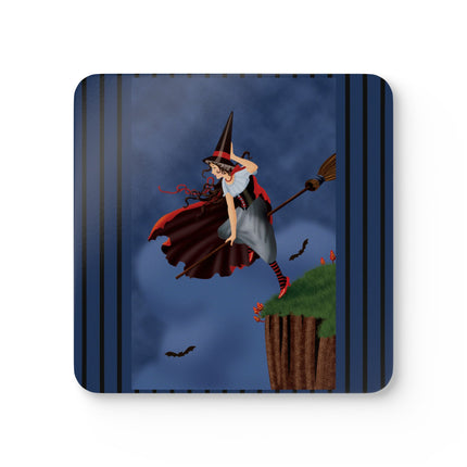 The Enchanted Witch Corkwood Coaster Set