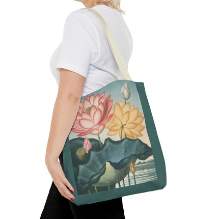 The Sacred Egyptian Lotus by Robert John Thornton Tote Bag (AOP)