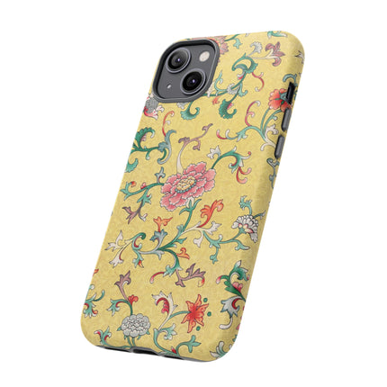 Flower Illustration by Owen Jones Phone Cases