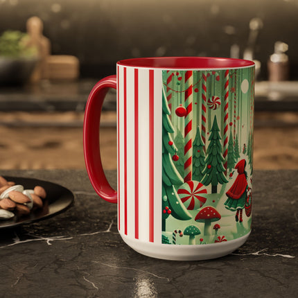 Enchanted Candy Forest Colorful Mugs (11oz, 15oz)