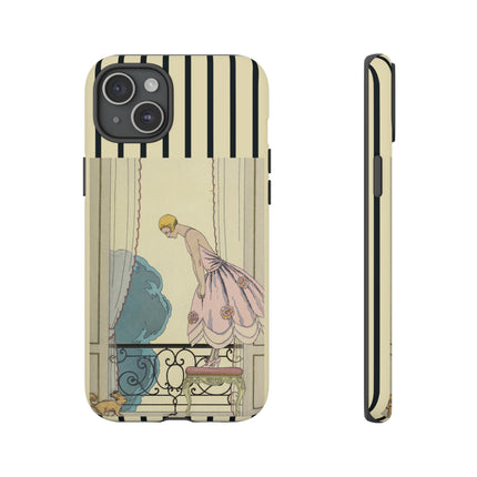 Falbalas et fanfreluches, La Souris by George Barbier Phone Cases