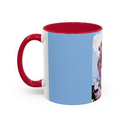 Goddess of the Swirling Sea Colorful Mugs (11oz, 15oz)