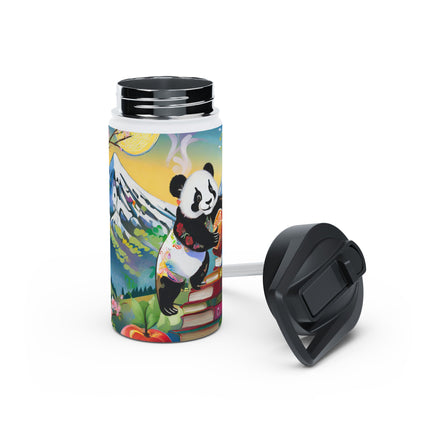 Cute Panda Stainless Steel Water Bottle