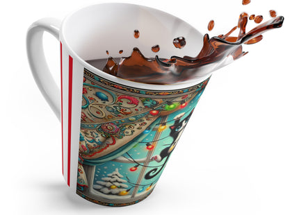 Mischief in Tinselland Latte Mug