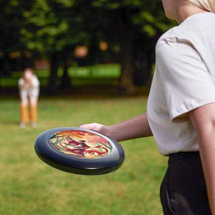 Dragon Fairy’s Dance Wham-O Frisbee – Graceful Flames & Maple Magic