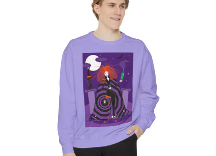 Mystic Elegance Unisex Garment-Dyed Sweatshirt