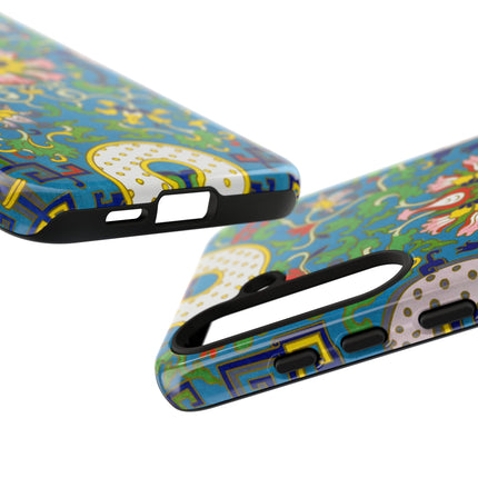 Chinese Floral Illustration by Owen Jones Phone Cases