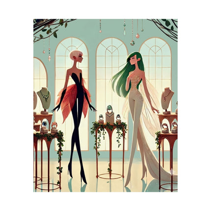 ✨🧚 Fairy Treasures Matte Vertical Poster – Sparkle, Wonder & Enchanted Friendship