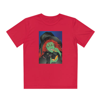 Mirror, Mirror A Witch's Touch Youth Competitor Tee